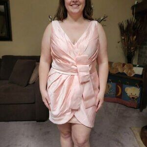 NWT LightInTheBox pearly pink special occasion dress sz 1X